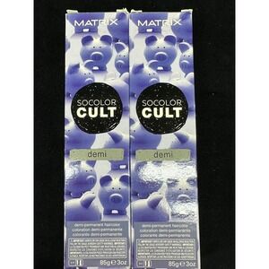 Matrix SoColor Demi Permanent Hair Color 3 oz ea Dusty Purple (2 Boxes)